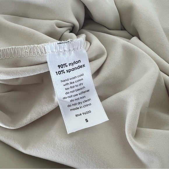 Susana Monaco, Cream Slit Dress, Stretchy_Small - Picture 6 of 8